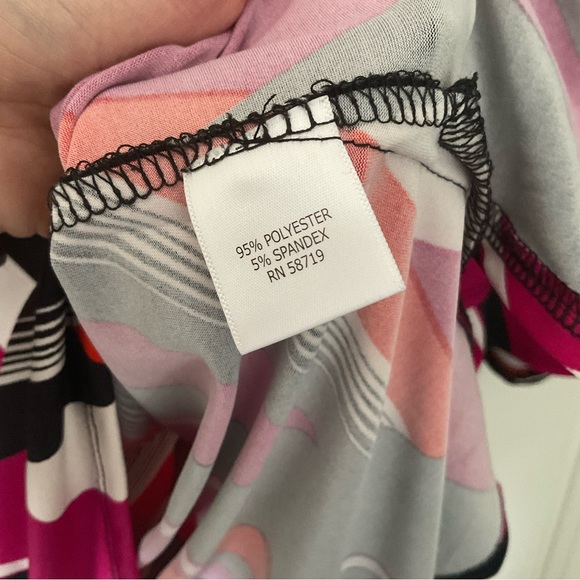 Studio Works 3/4 Sleeve Blouse, Size Large - Picture 3 of 4